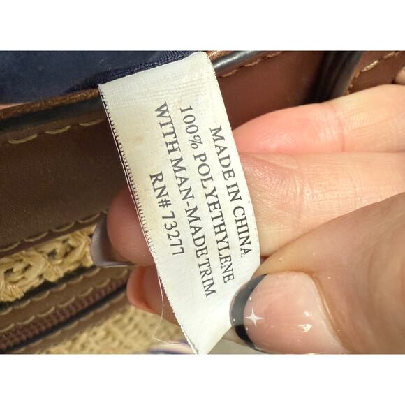 Chaps  Vintage woven material crossbody purse - Picture 10 of 14